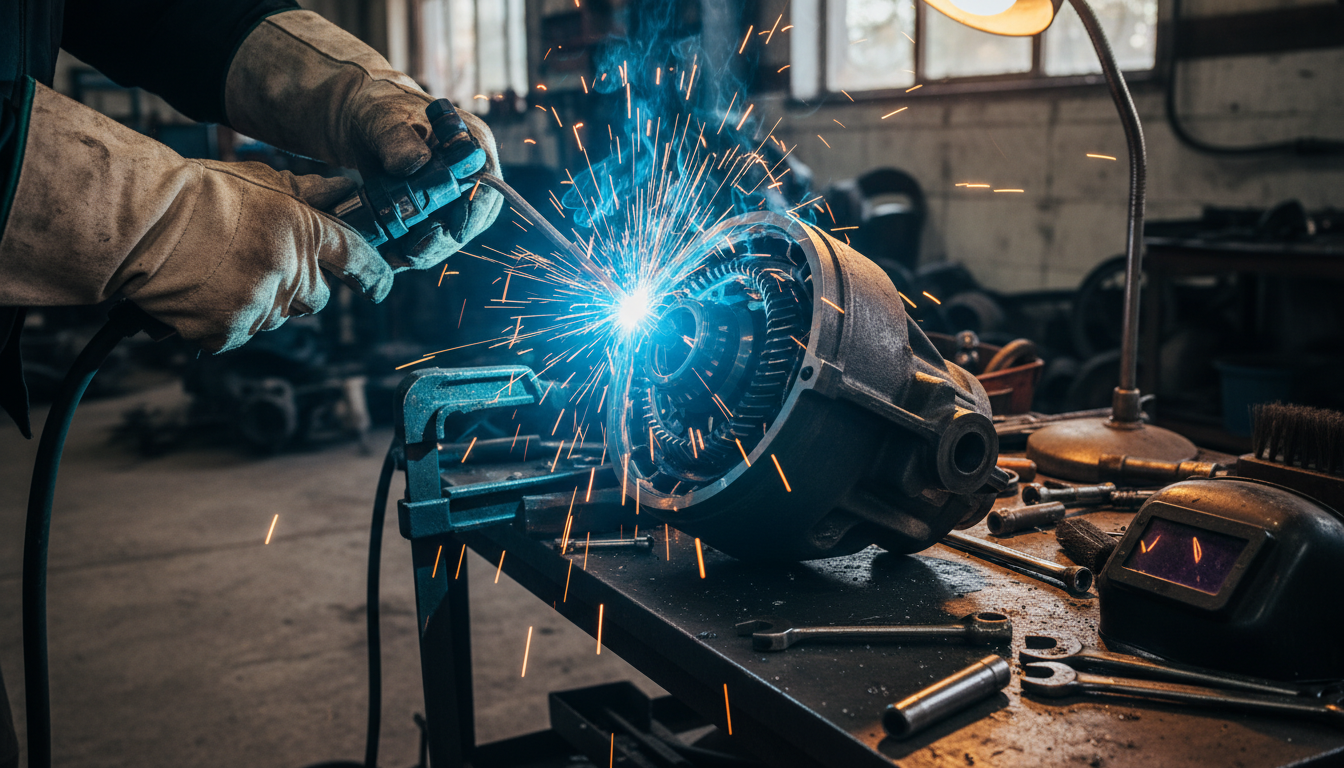 Jak zespawać dyfer? 1 jak zespawac dyfer